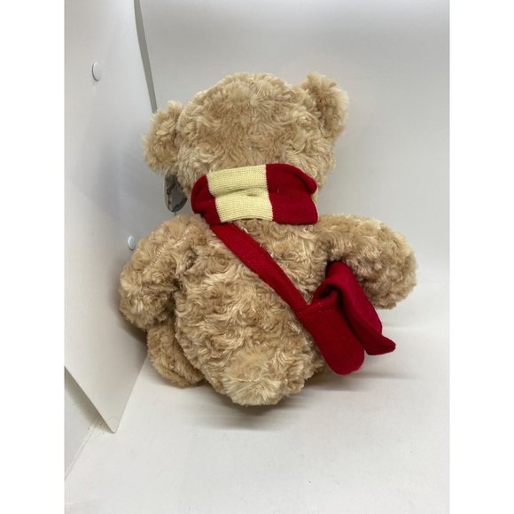 Animal Adventure Plush Bear I Am Loved Scarf Bag Satchel 14" - Picture 8 of 11